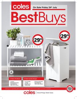 Catalogue Coles from 24/07/2020