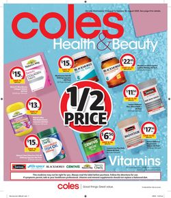 Catalogue Coles from 19/08/2020