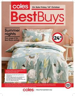 Catalogue Coles from 16/10/2020