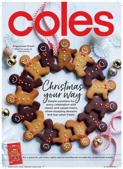 Catalogue Coles - Christmas 2020 from 02/12/2020