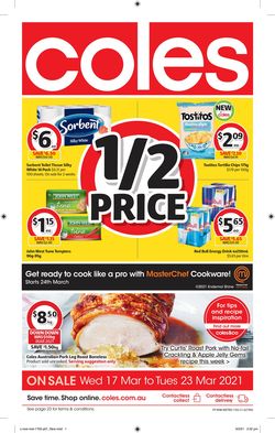 Catalogue Coles from 17/03/2021