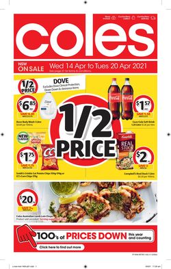 Catalogue Coles from 14/04/2021