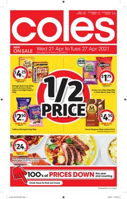 Catalogue Coles from 21/04/2021
