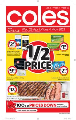 Catalogue Coles from 28/04/2021