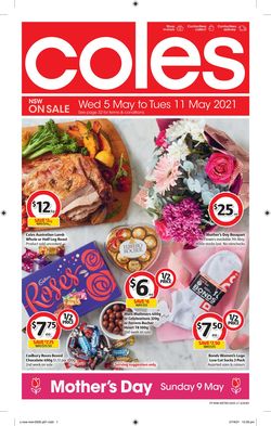 Catalogue Coles from 05/05/2021