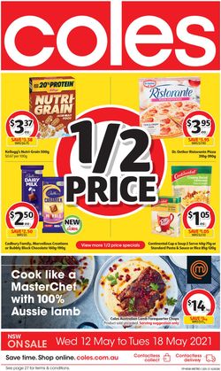 Catalogue Coles from 12/05/2021