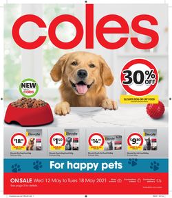 Catalogue Coles from 12/05/2021