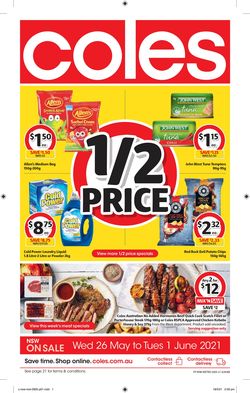 Catalogue Coles from 26/05/2021