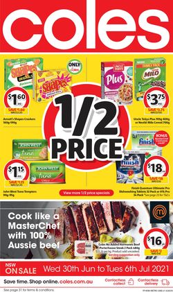 Catalogue Coles from 30/06/2021