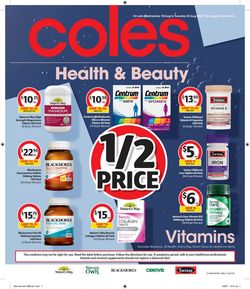 Catalogue Coles from 18/08/2021