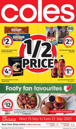 Catalogue Coles from 15/09/2021
