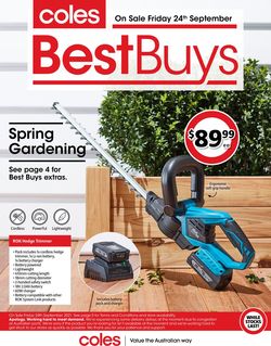 Catalogue Coles from 24/09/2021