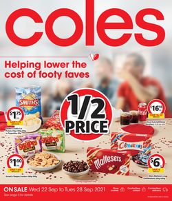 Catalogue Coles from 22/09/2021
