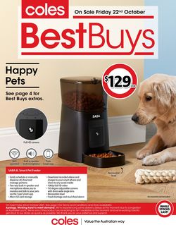 Catalogue Coles from 22/10/2021