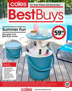 Catalogue Coles from 03/12/2021