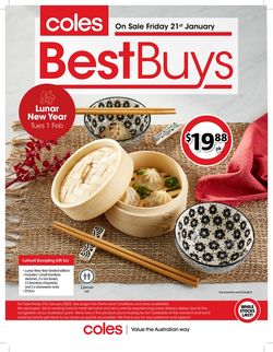 Catalogue Coles from 21/01/2022