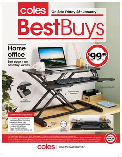 Catalogue Coles from 28/01/2022