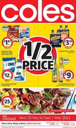 Coles Catalogue from 23/02/2022