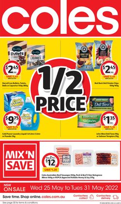 Catalogue Coles from 25/05/2022