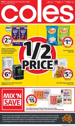 Catalogue Coles from 22/06/2022