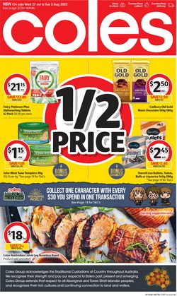 Catalogue Coles from 27/07/2022