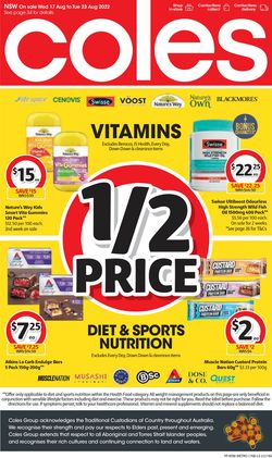 Catalogue Coles from 17/08/2022