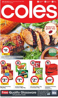 Catalogue Coles from 21/09/2022