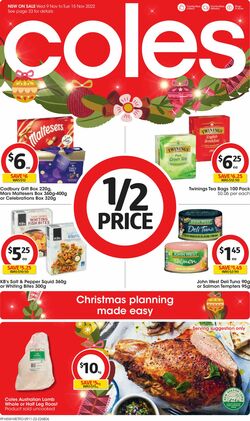 Catalogue Coles from 07/11/2022
