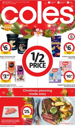 Catalogue Coles from 14/11/2022