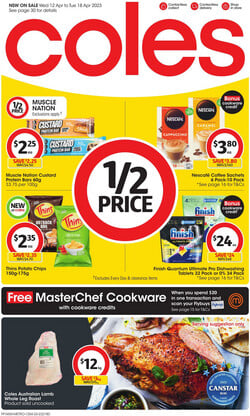 Catalogue Coles from 12/04/2023