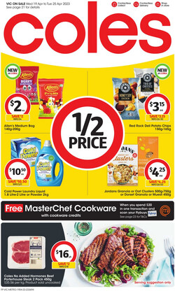 Catalogue Coles from 12/04/2023