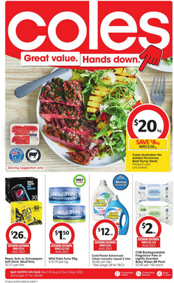 Catalogue Coles - Cairns from 30/08/2023