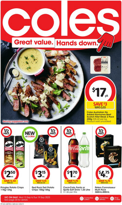 Catalogue Coles - Melbourne from 06/09/2023