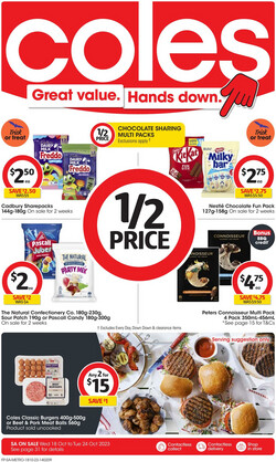 Catalogue Coles - Adelaide from 11/10/2023