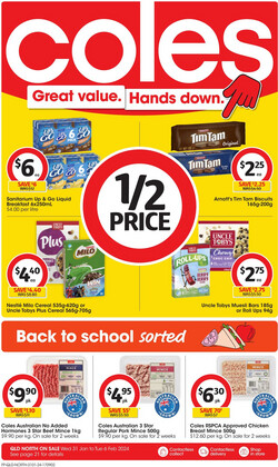 Catalogue Coles - Cairns from 24/01/2024