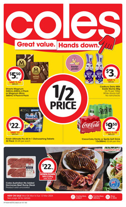 Catalogue Coles - Canberra from 06/03/2024