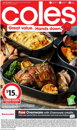 Catalogue Coles - Perth from 03/04/2024