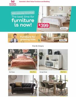 Catalogue Fantastic Furniture from 26/04/2023