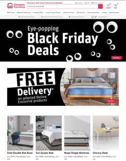 Current Cyber Monday and Black Friday catalogue Fantastic Furniture