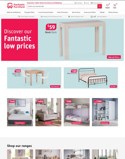 Catalogue Fantastic Furniture from 29/01/2024