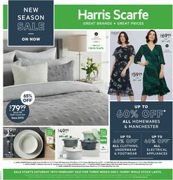 Catalogue Harris Scarfe from 18/02/2023