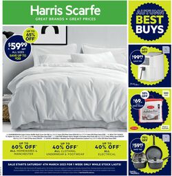 Catalogue Harris Scarfe from 04/03/2023