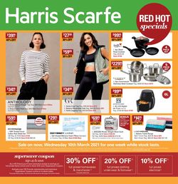 Harris Scarfe Catalogue from 10/03/2021