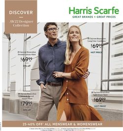 Catalogue Harris Scarfe from 26/02/2022