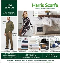 Harris Scarfe Catalogue from 05/03/2022
