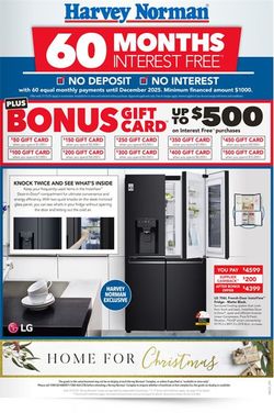 Catalogue Harvey Norman - Home Appliances from 04/12/2020