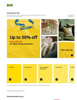 Catalogue IKEA from 16/07/2023
