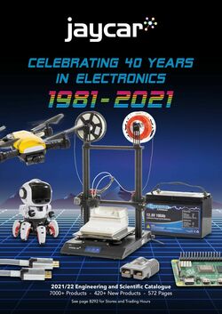 Catalogue Jaycar Electronics from 09/08/2023