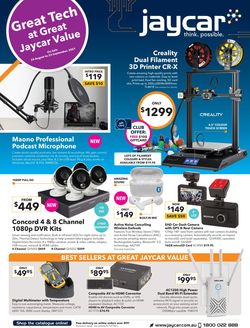Catalogue Jaycar Electronics from 24/08/2021