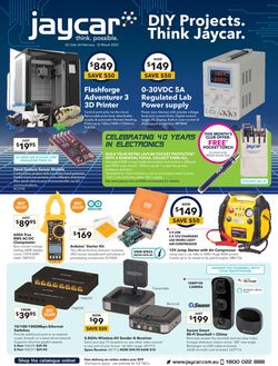 Catalogue Jaycar Electronics from 24/02/2022